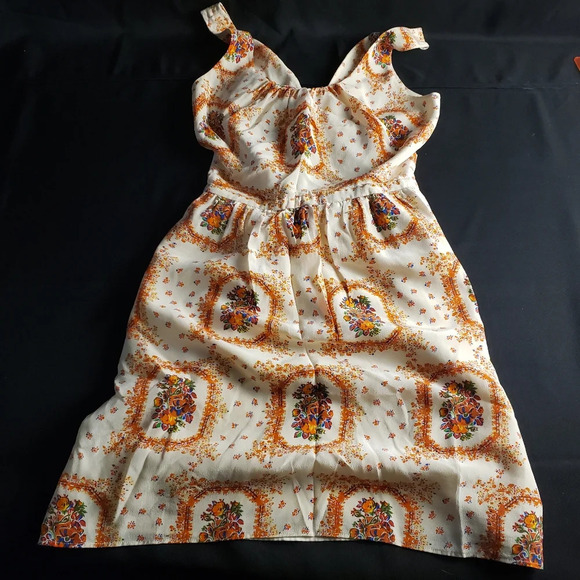 Madewell Floral Flora Mini‎ Silk Dress 2 - Picture 2 of 5